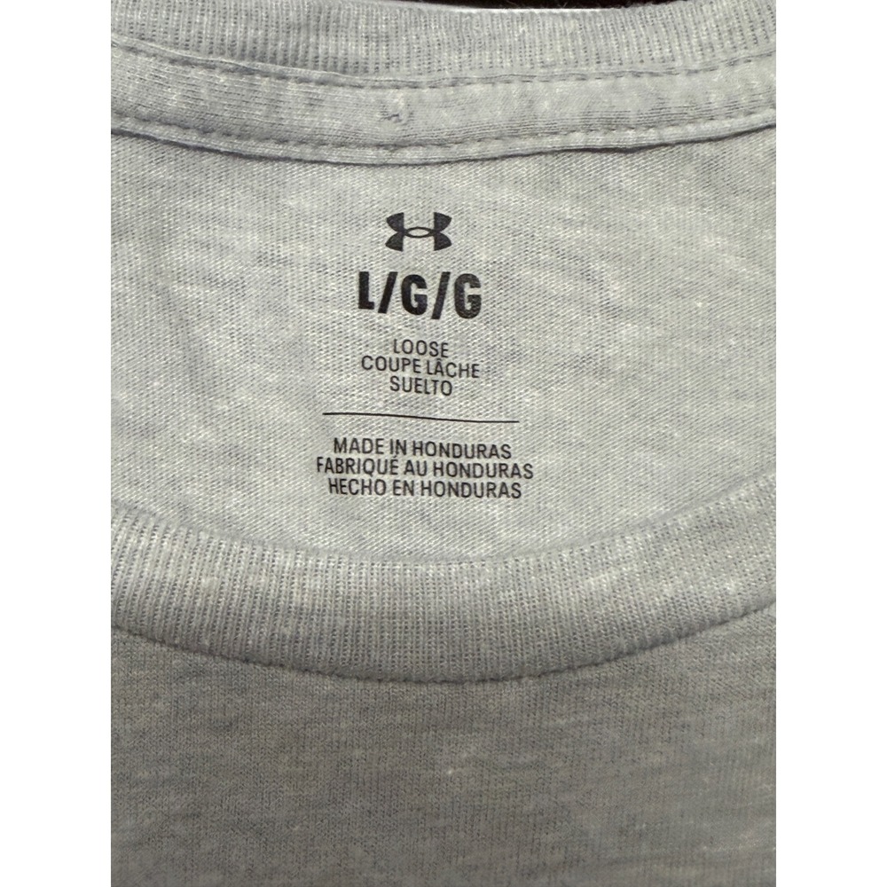 Under‎ Armour Mens Basketball Icon SS MFO Graphic T-Shirt Gray Large 1383946 NEW - Picture 9 of 11
